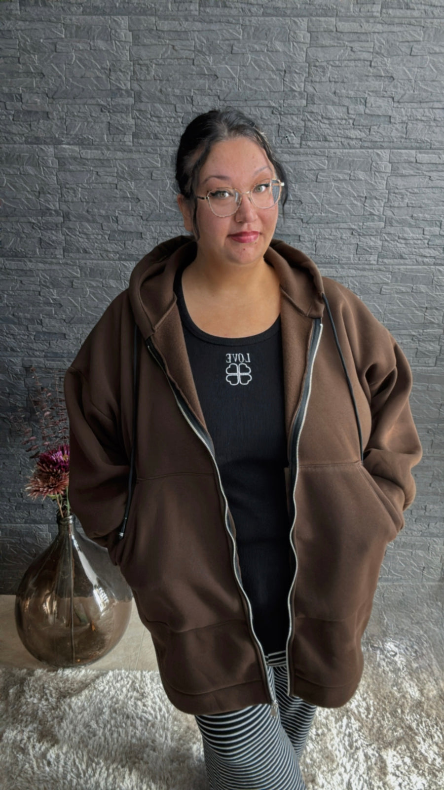 Sweatjacke Cozy