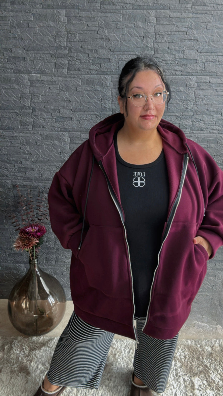 Sweatjacke Cozy