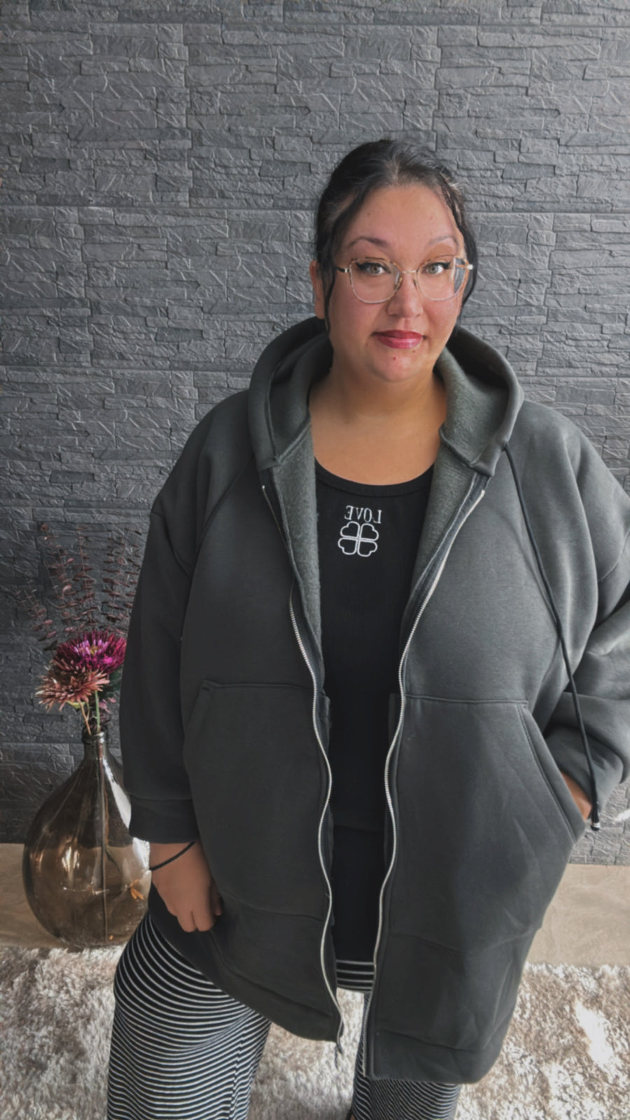 Sweatjacke Cozy
