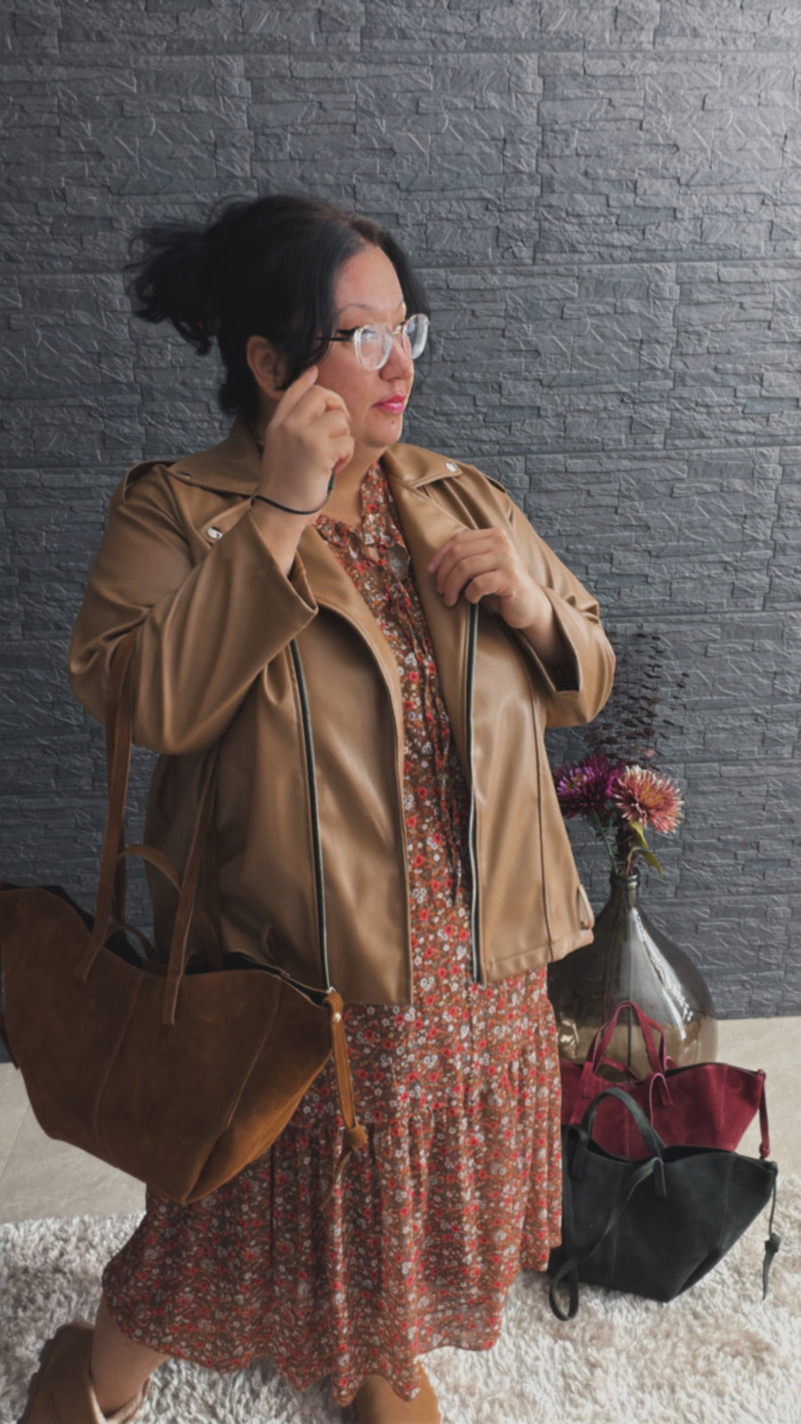 Kunstlederjacke Amaris (52/58)