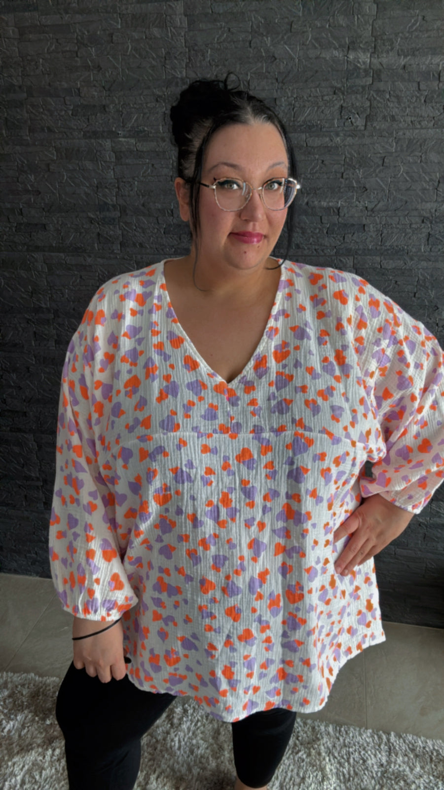 Musselinbluse Sweetheart (52/58)