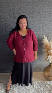 Curvy Strickjacke Marit 54/58