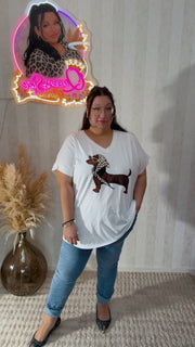 Shirt Lady Dackel (52/58)