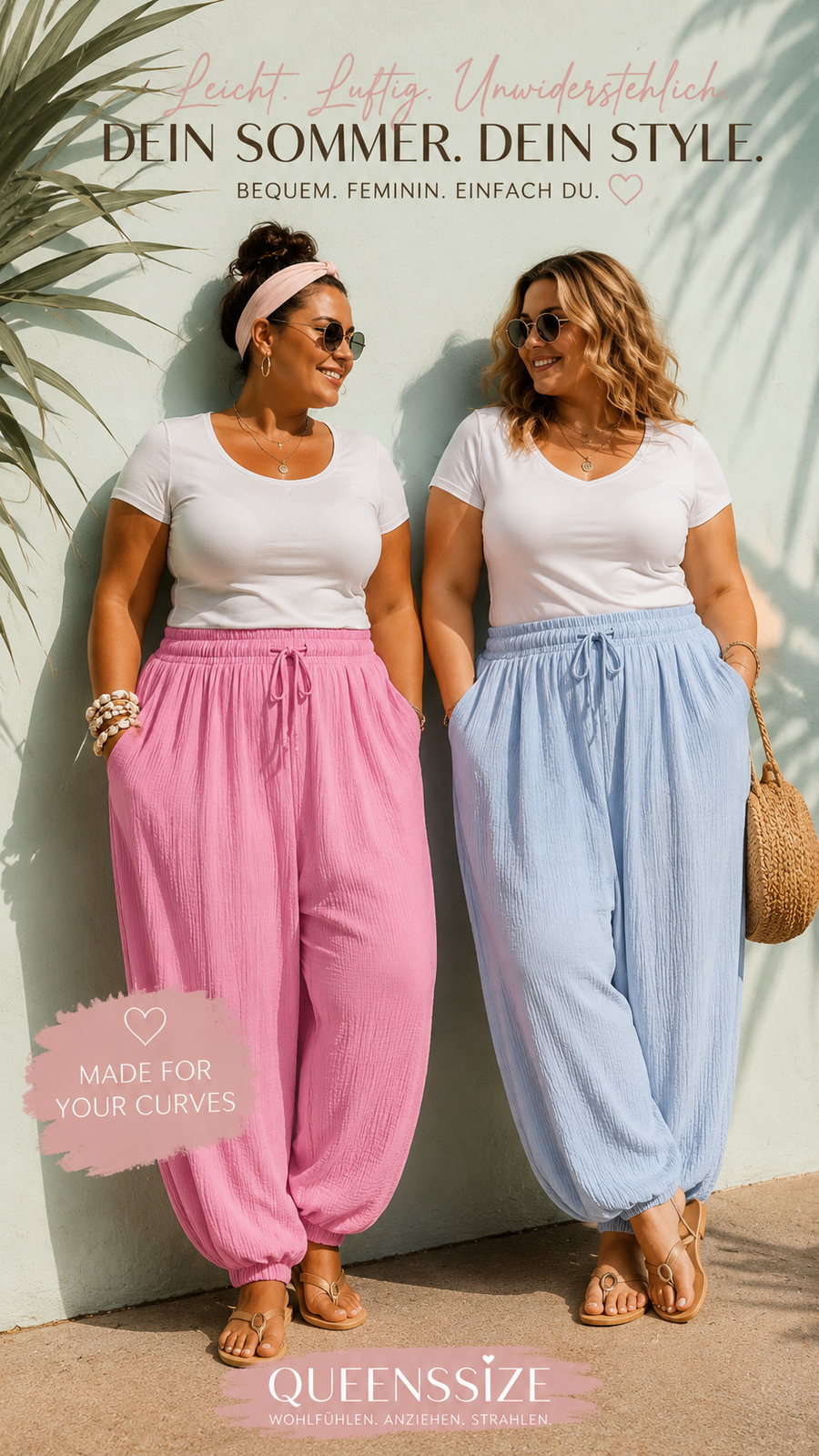 Curvy Musselinhose (52/58)