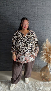 Curvy Musselin Balloon Hosen 48/56