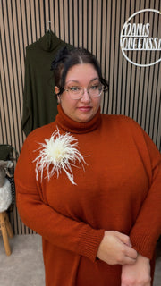 Federbrosche Malou