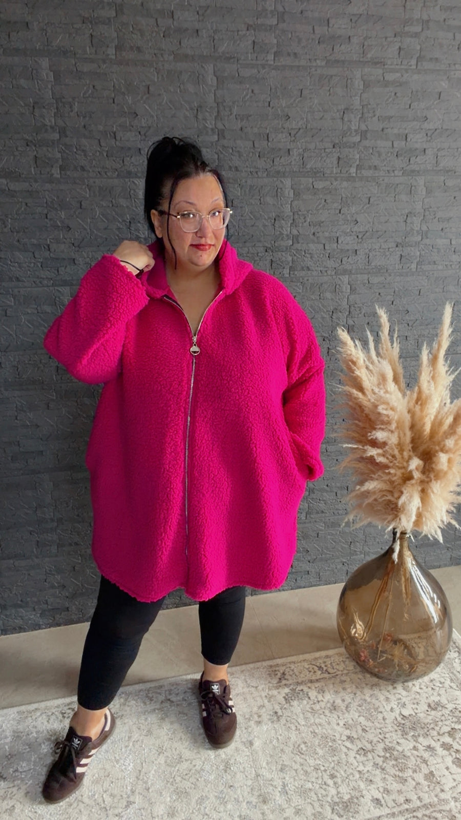 Teddyjacke SANJA 50/56