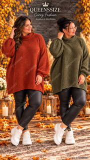 Curvy Oversized Pullover 50/56
