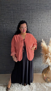 Curvy Steppjacke Agnes 52/58