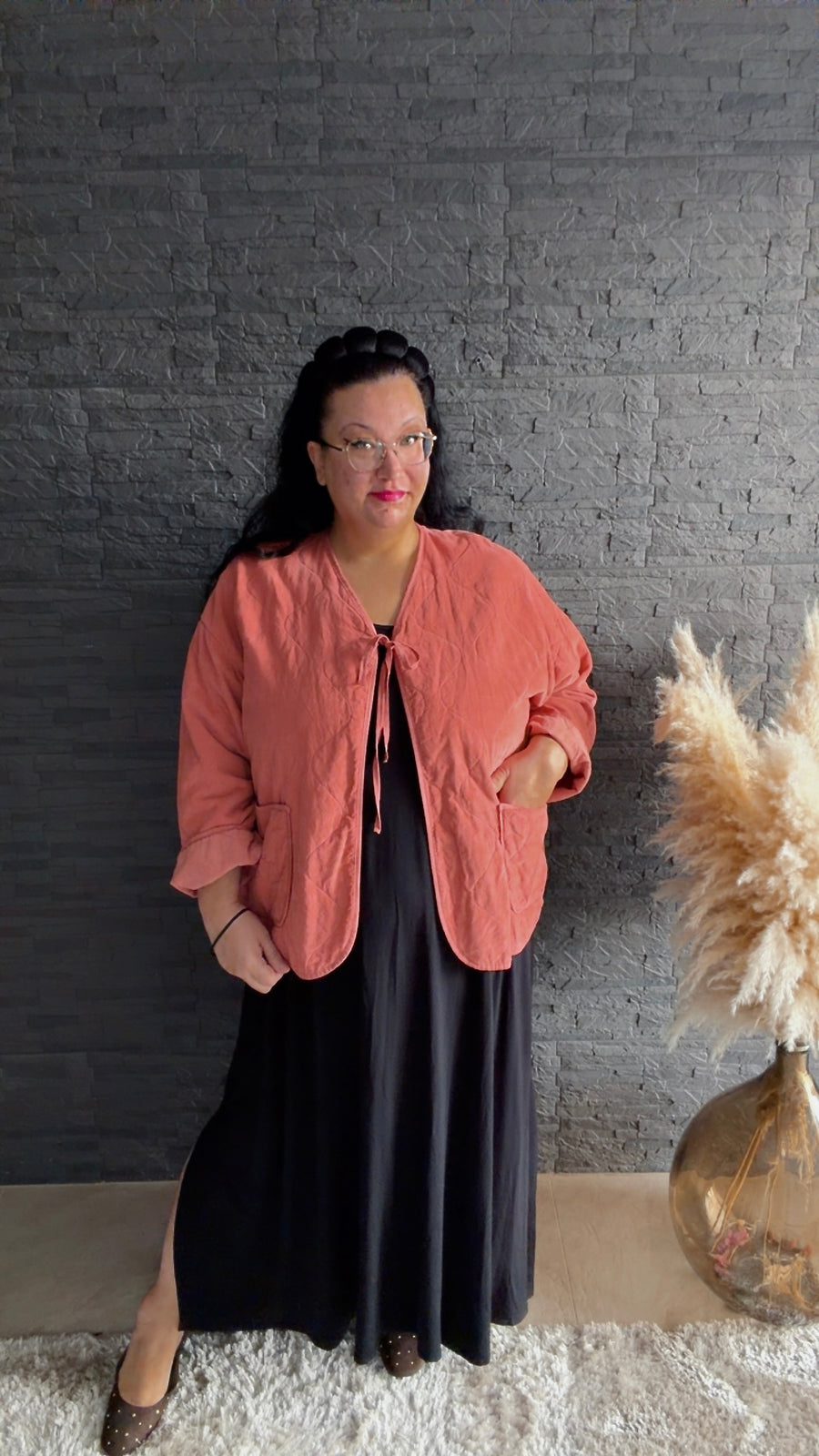 Curvy Steppjacke Agnes 52/58