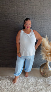 Curvy Musselinhose (52/58)