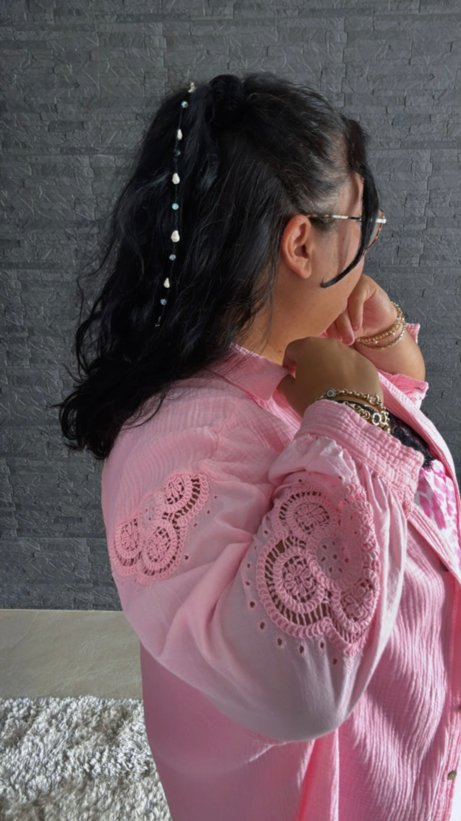 Musselinbluse Maya
