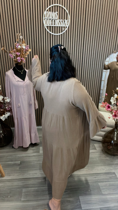 Musselin Maxikleid AURA (54/58)