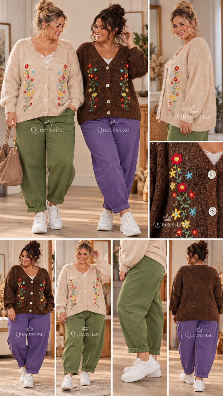 FELINA - Strickjacke 52/58