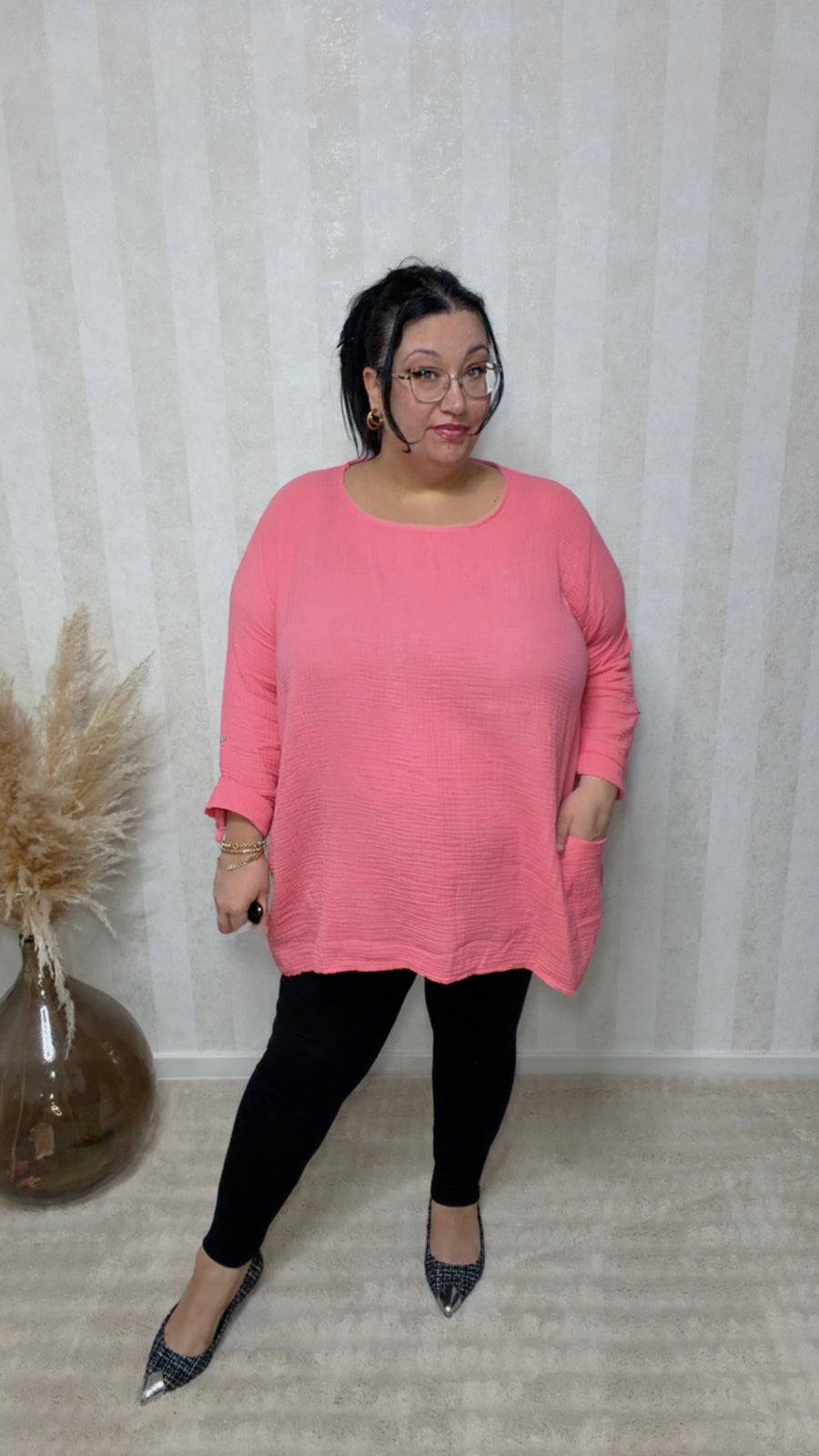 Musselin Shirt Alma (48/56)