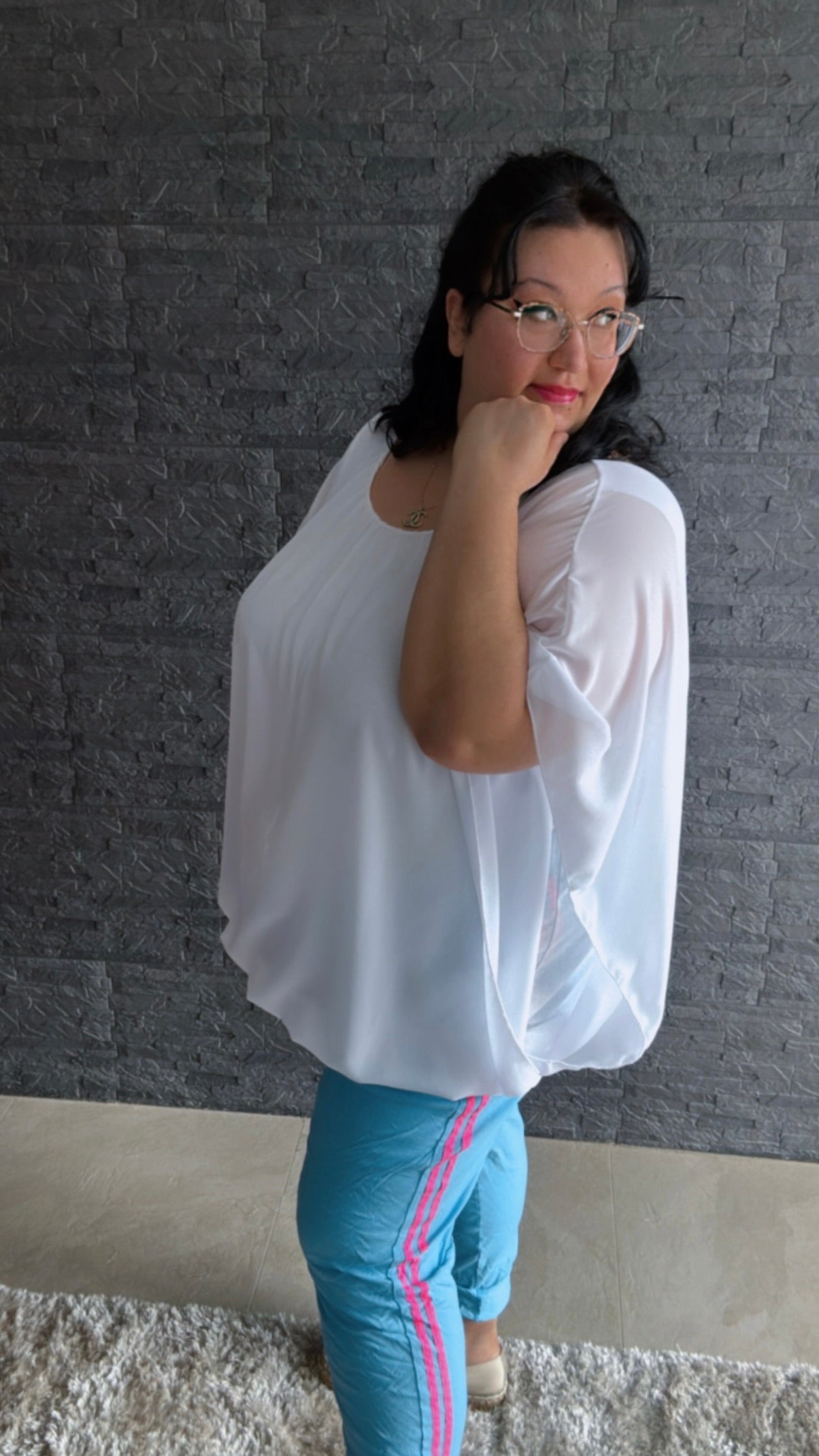 Flatterbluse Maribel (48/54)