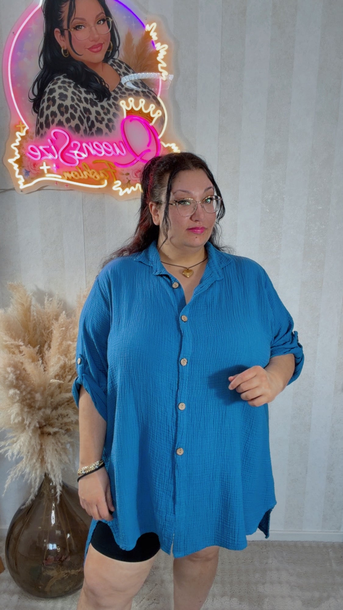 Musselin Bluse Melia (52/56)