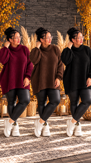 Curvy Oversized Pullover 50/56