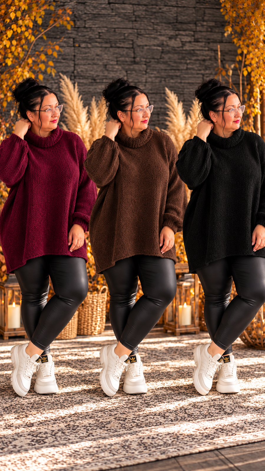Curvy Oversized Pullover 50/56
