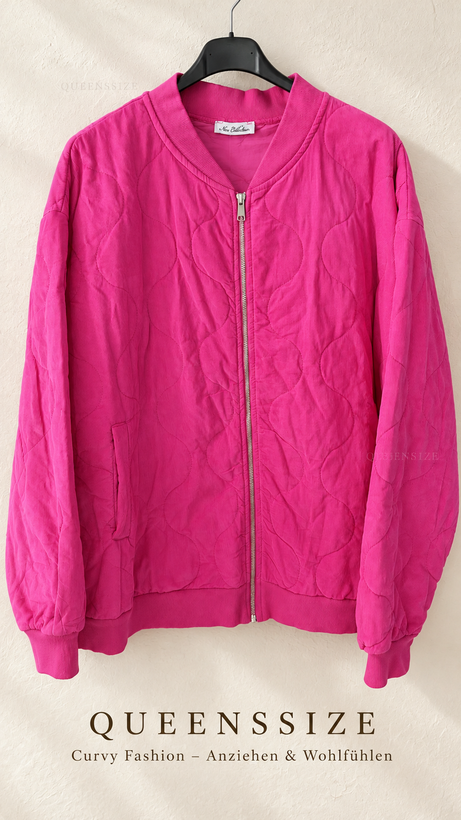 Curvy Steppjacke Fiora 52/56