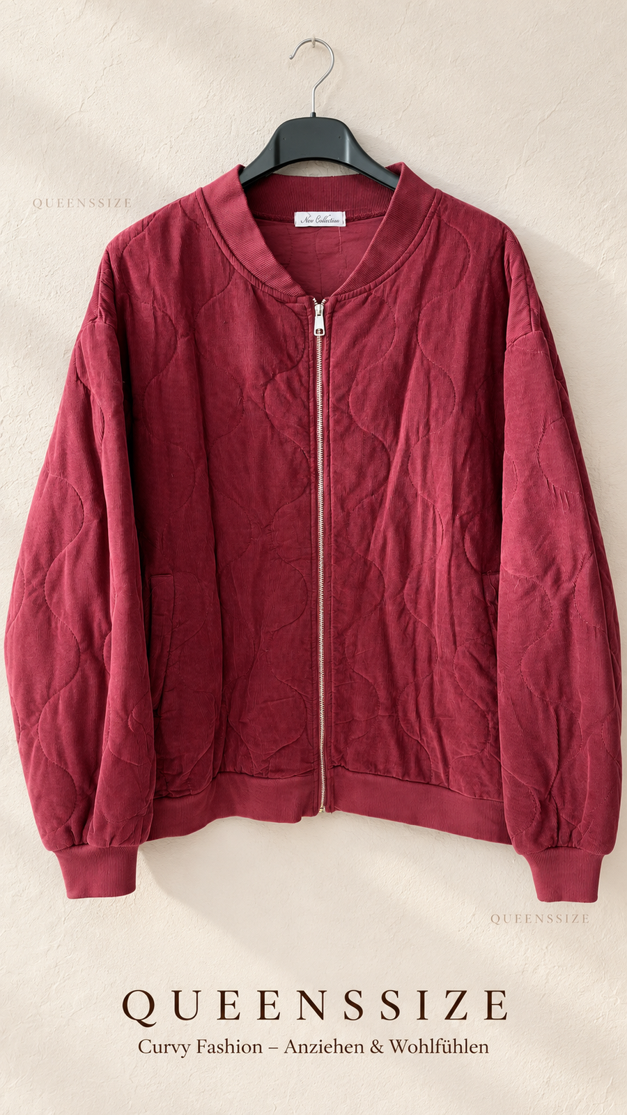 Curvy Steppjacke Fiora 52/56