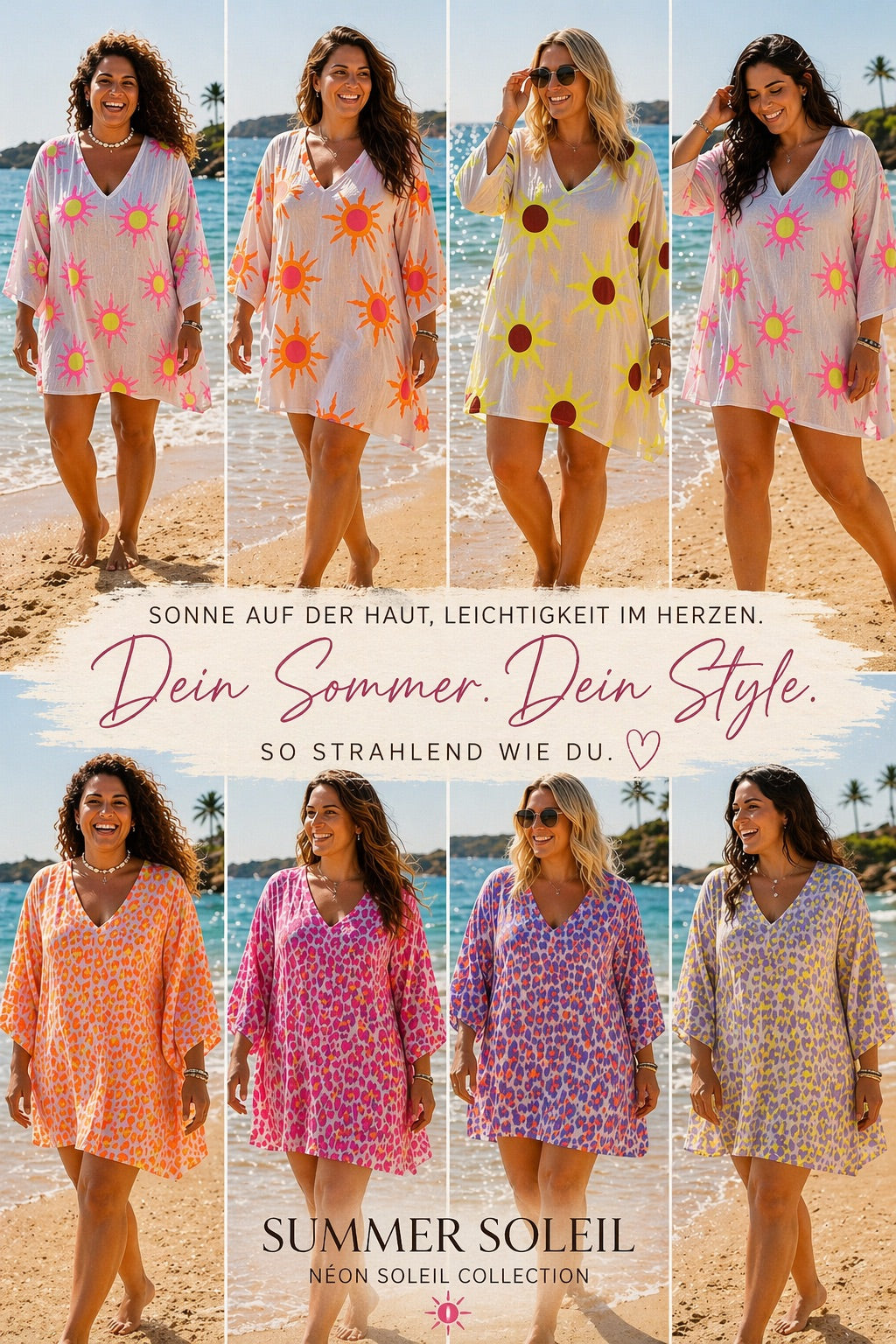 Musselin Tunika Soleil