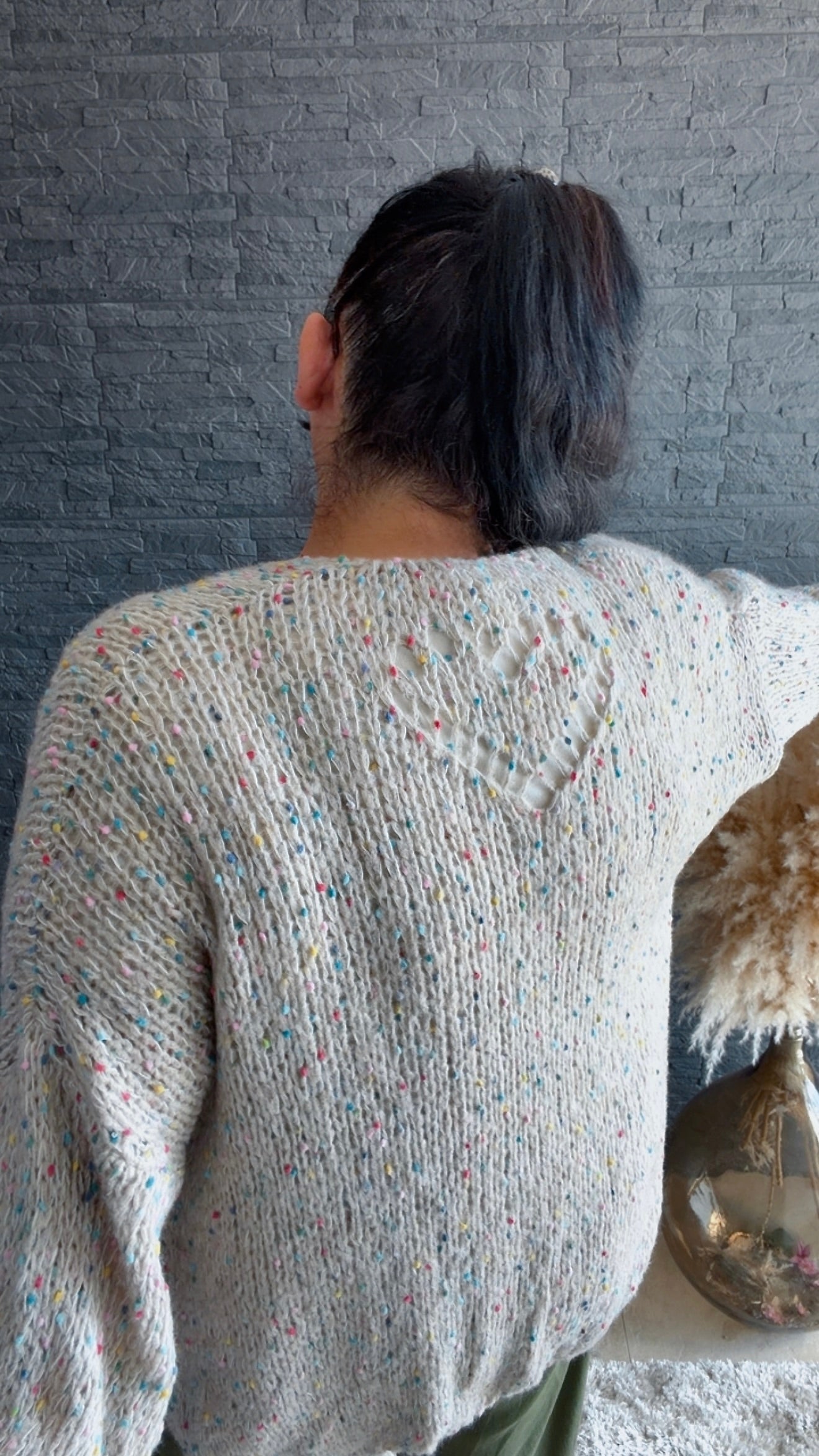 Strickjacke Konfetti 46/56