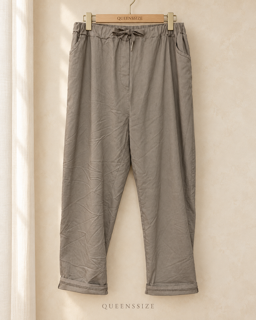 MARELLA Curvy Stretch-Jogpants mit Komfortbund, große Größen 54–58 – Produktbild 3