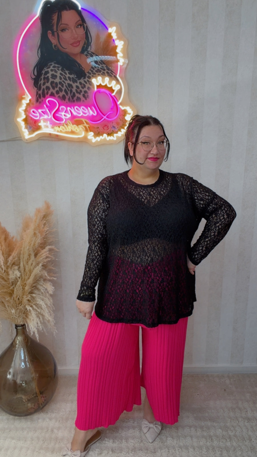 Spitzen-Longsleeve  Elira (52/58)