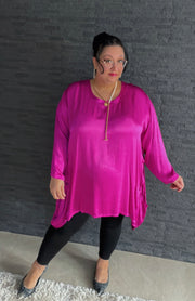 Satin-Tunika Glamour Swing (54/58)