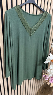 Feinstrick Pullover Lace (50/56)