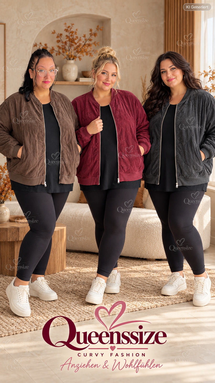 Curvy Steppjacke Fiora 52/56