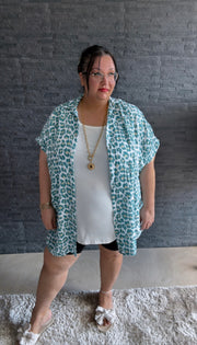 Kurzarm Musselinbluse Wild
