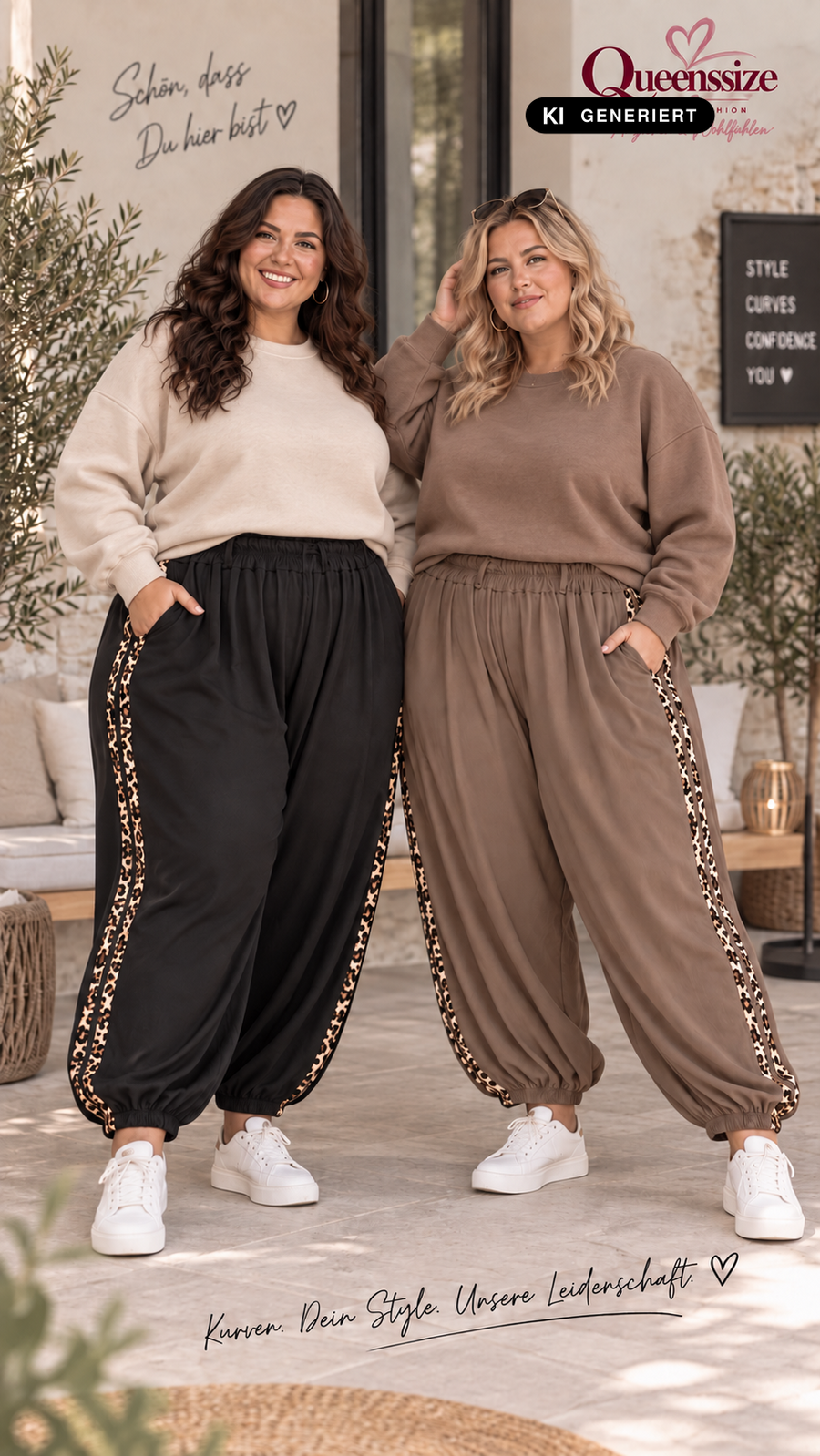 Curvy Hose Marla 48/54 – AI GENERATED / KI-GENERIERT