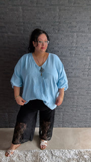 Musselinbluse Softly