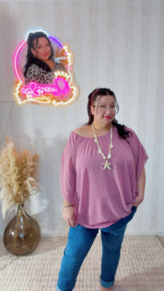 Curvy Flatterbluse Amy (52/56)