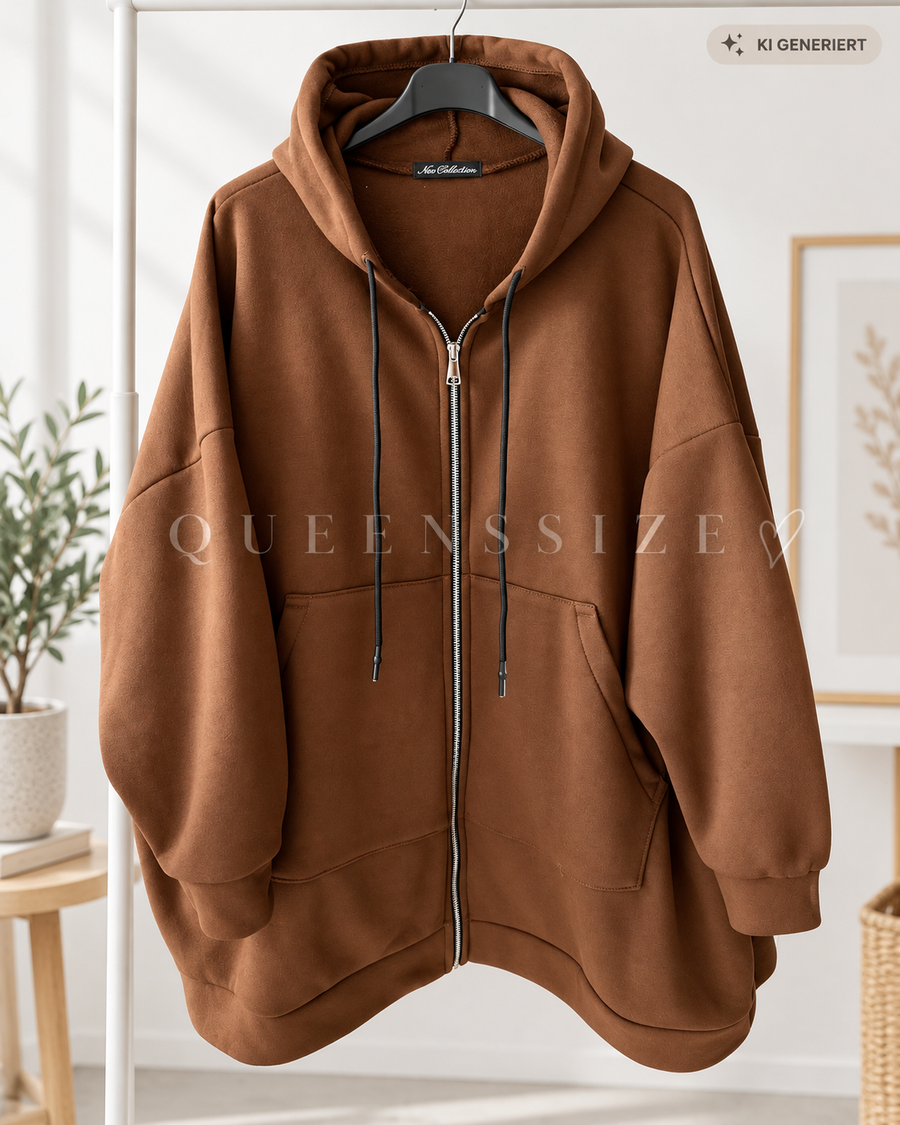 MILENA –Sweatjacke 52/58