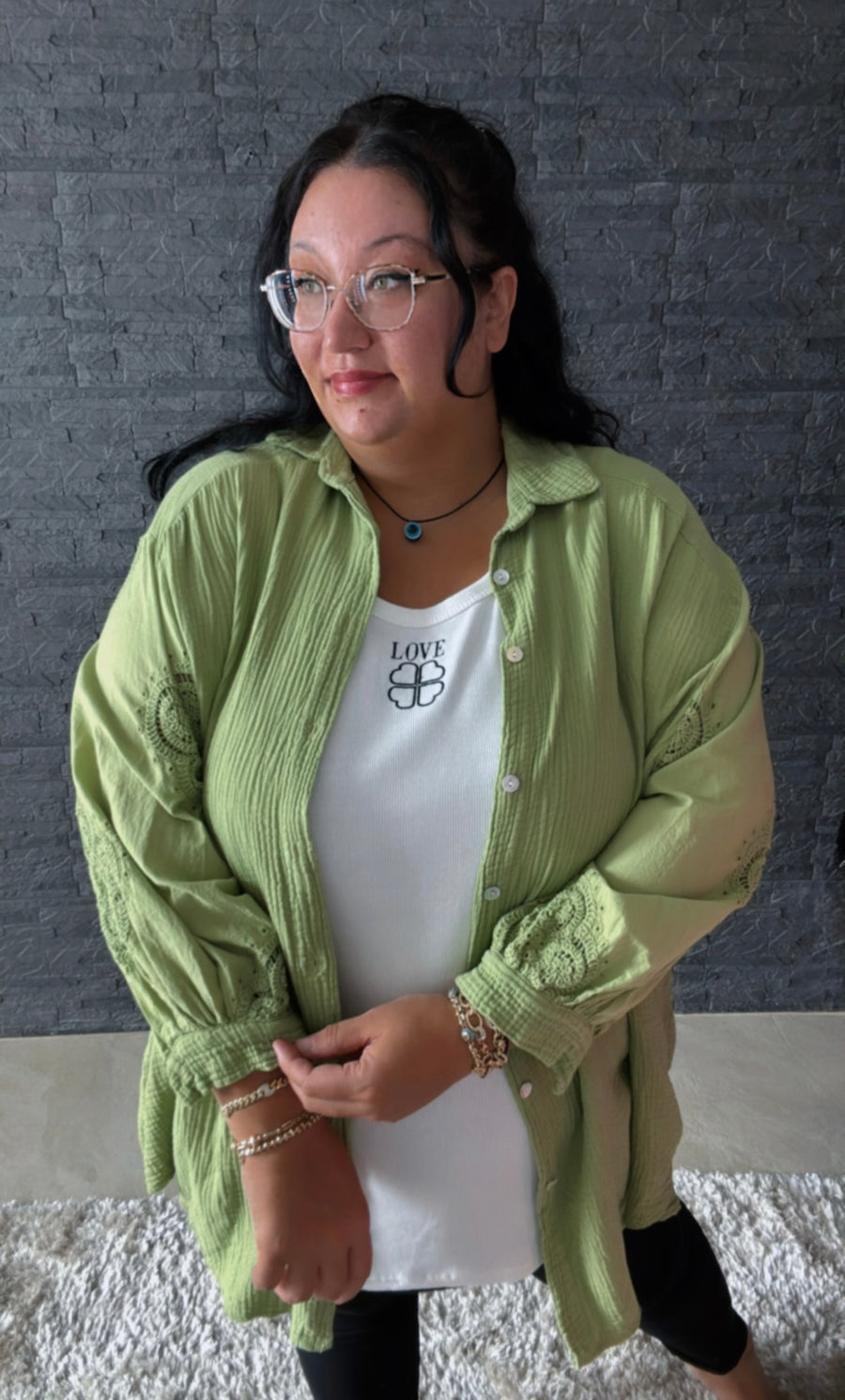 Musselinbluse Maya