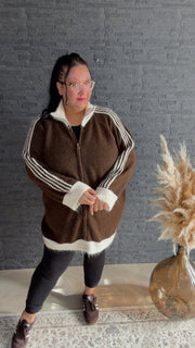 Curvy Strickjacke Marina 52/58