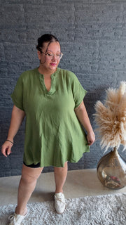 Curvy Musselin Bluse Asya 54/58