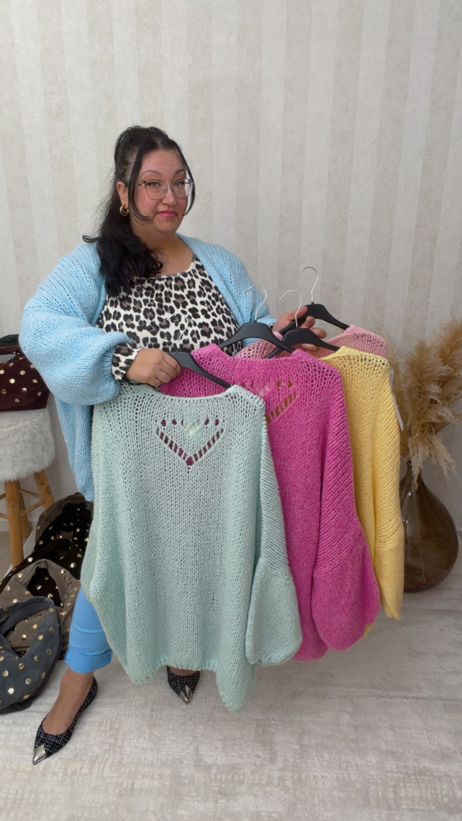 Strickjacke Candy Heart