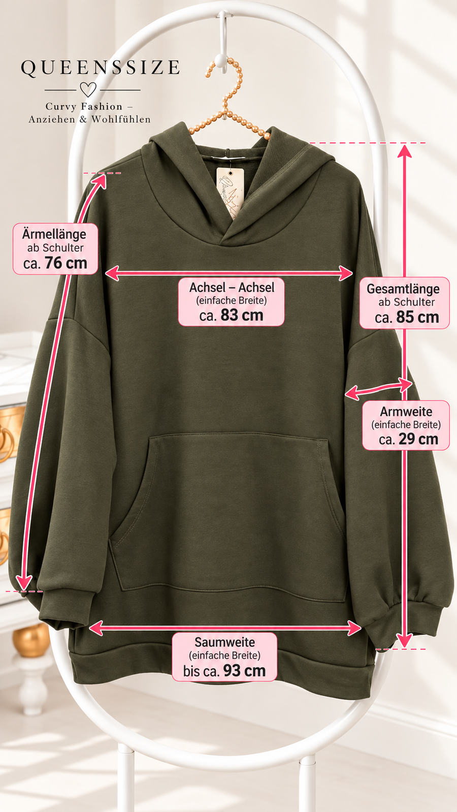 Hoodie Sweatshirt Lisa 54/58