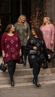 Curvy Softstrick Pullover Zoé 48/56