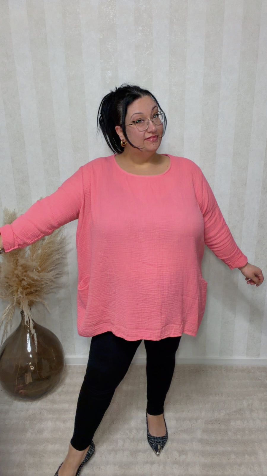 Musselin Shirt Alma (48/56)