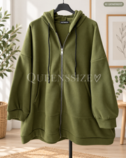 MILENA –Sweatjacke 52/58