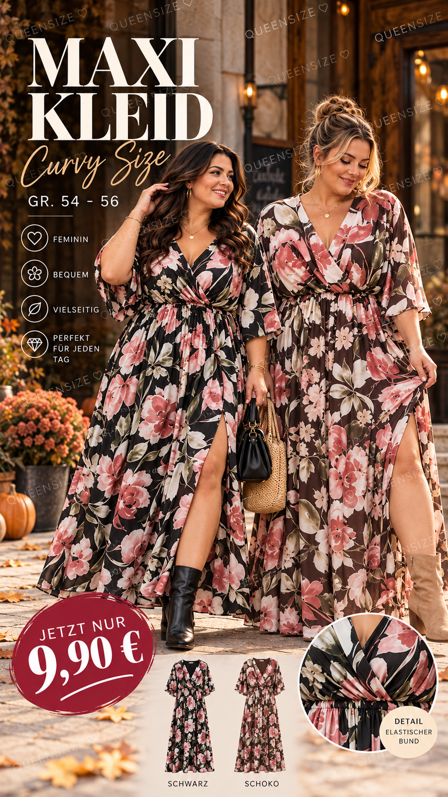 Curvy Kleid Estelle 52/56