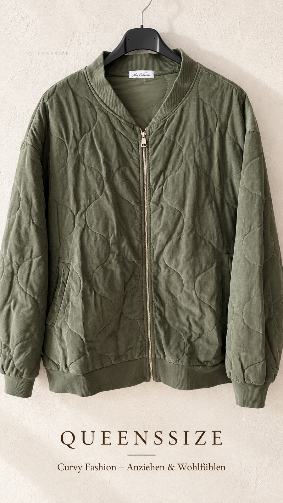 Curvy Steppjacke Fiora 52/56