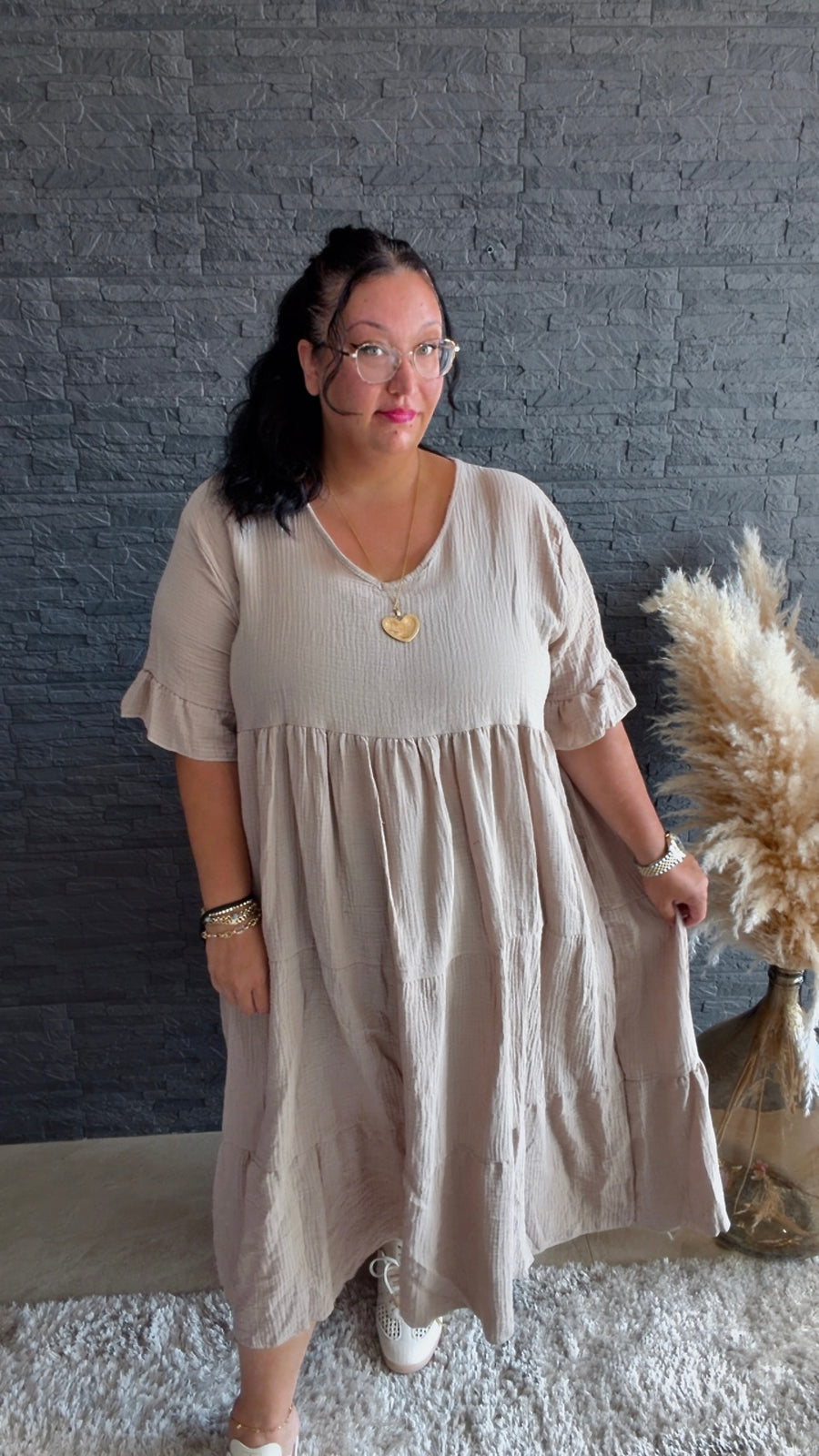 Musselin Kleid Svea (52/56)