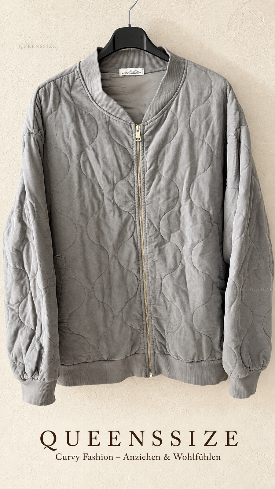Curvy Steppjacke Fiora 52/56