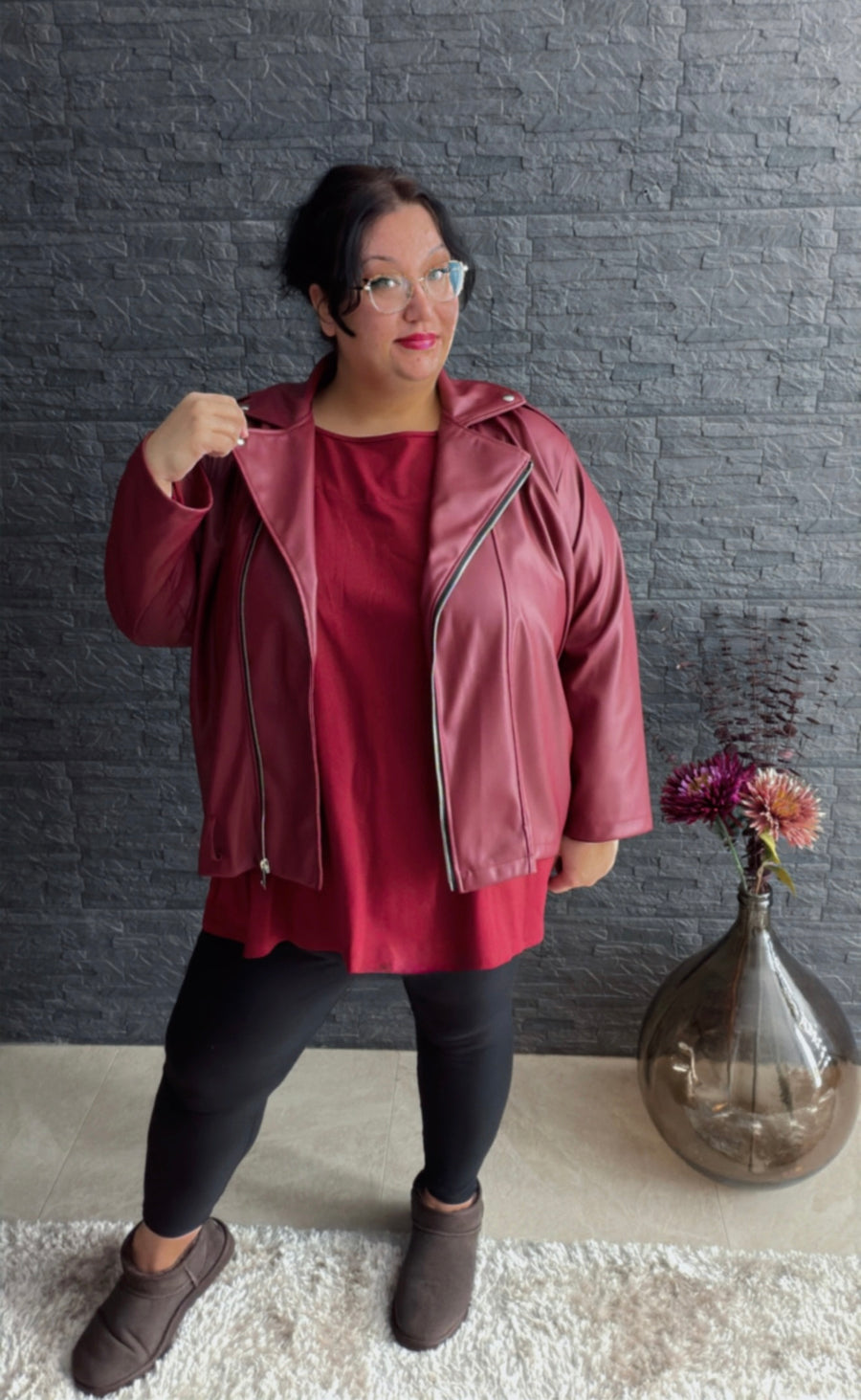 Kunstlederjacke Amaris (52/58)